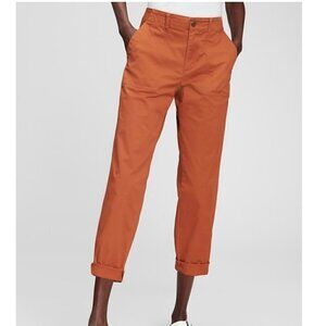 Gap Rusty Orange Girlfrends Khaki‎ Chino Pants Size 10